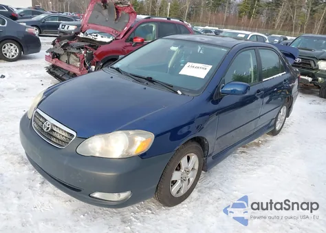 2008 Toyota Corolla S z USA, uszkodzony, nr VIN 2T1BR32E08C933195